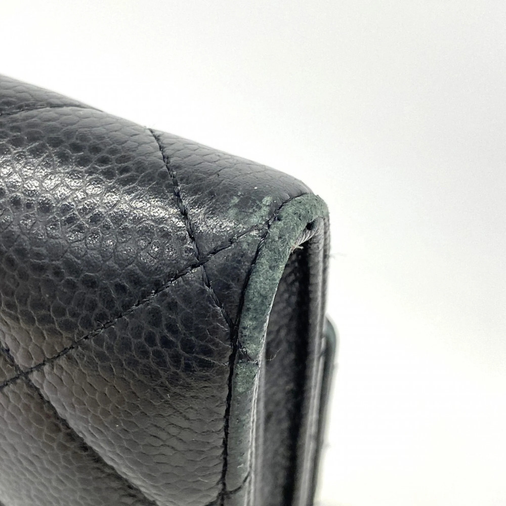 CHANEL Black Caviar Leather Wallet - Picture 6 of 12